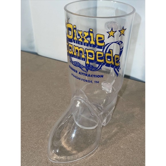 Dixie Stampede Boot Mug w/Handle•Pigeon Forge•Dolly Parton• - Picture 2 of 8
